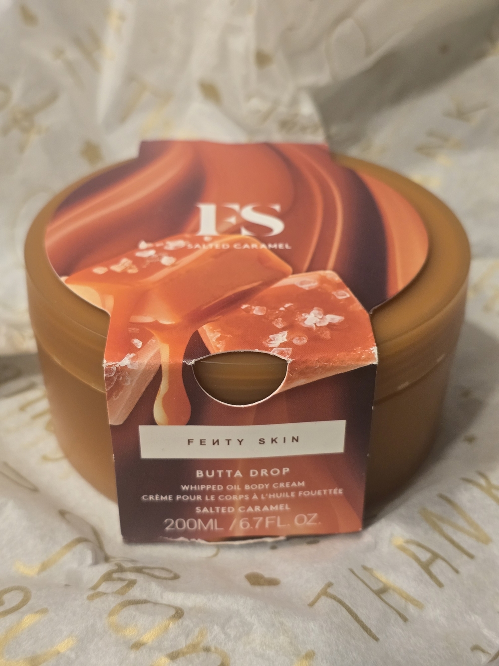 Fenty Skin Butta Drop Whipped Oil Body Cream — Salted Caramel 200ml New